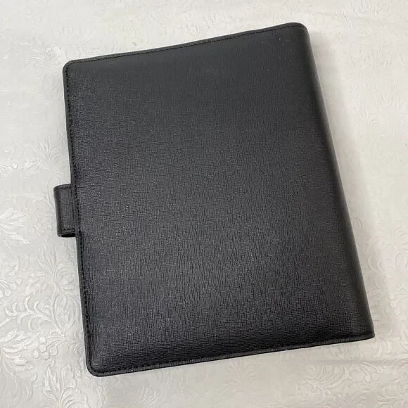 Cloth and Paper Foundations Black Leather Planner - Picture 6 of 16
